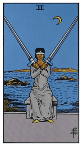 Two of Swords - Rider Waite