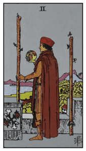 Two of Wands - Rider Waite