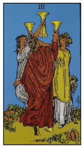 Three of Cups - Rider Waite