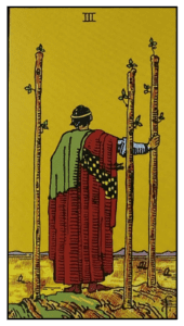 Three of Wands - Rider Waite