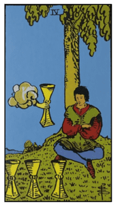 Four of Cups - Rider Waite