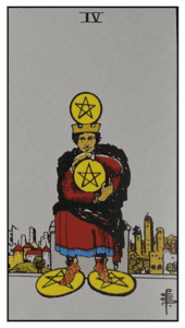 Four of Pentacles - Rider Waite