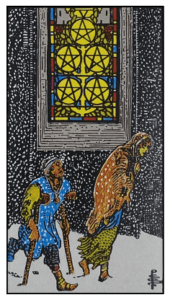 Five of Pentacles - Rider Waite