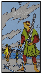 Five of Swords - Rider Waite