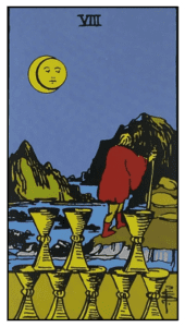 Eight of Cups - Rider Waite