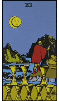 Eight of Cups - Rider Waite