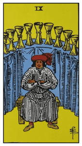 Nine of Cups - Rider Waite