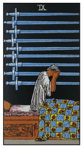Nine of Swords - Rider Waite