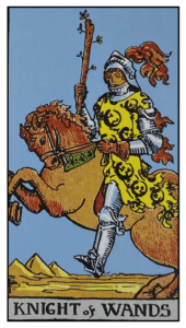 Knight of Wands - Rider Waite