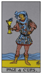 Page of Cups - Rider Waite