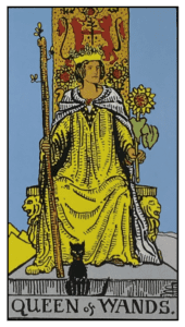 Queen of Wands - Rider Waite