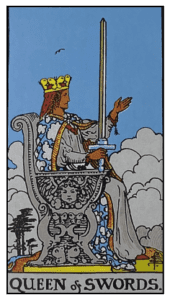 Queen of Swords - Rider Waite