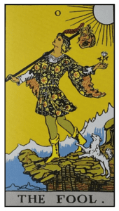The Fool - Rider Waite